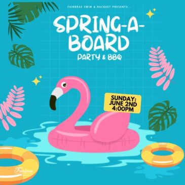 Spring-A-Board Party & BBQ- Sunday, June 2nd
