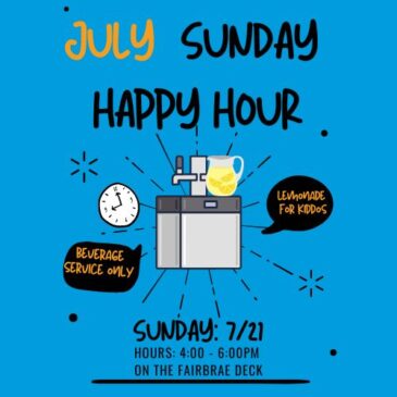 July Happy Hour- 7/21