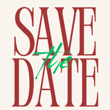 SAVE THE DATES- Holiday Events!